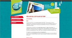 Desktop Screenshot of loopnaardepomp.be